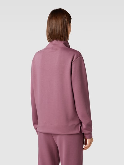 Christian Berg Woman Sweatshirt mit Stehkragen Mauve 5