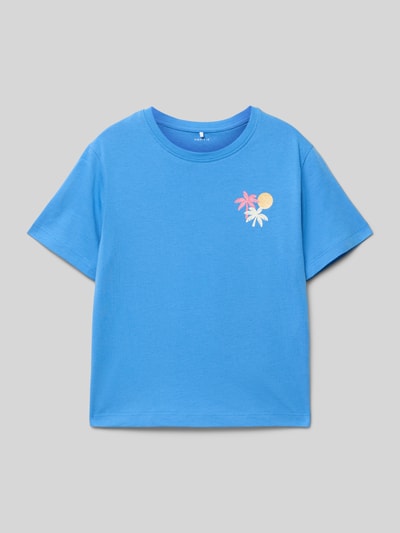 Name It T-Shirt mit Motiv-Print Modell 'JASSA' Hellblau 1
