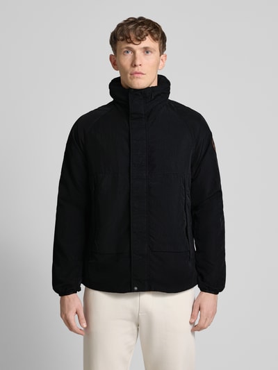 Napapijri Jacke mit Stehkragen Modell 'BISENZIO' Black 4