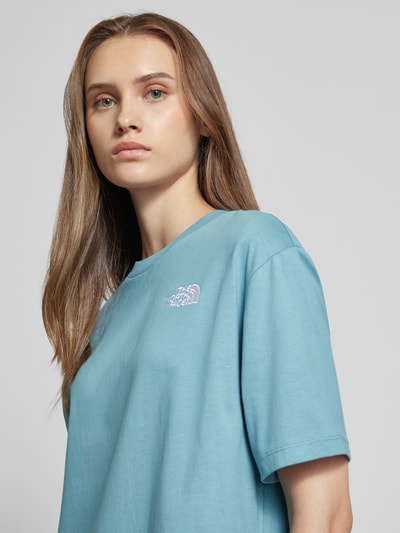 The North Face Oversized T-Shirt mit Logo-Stitching Ocean 3