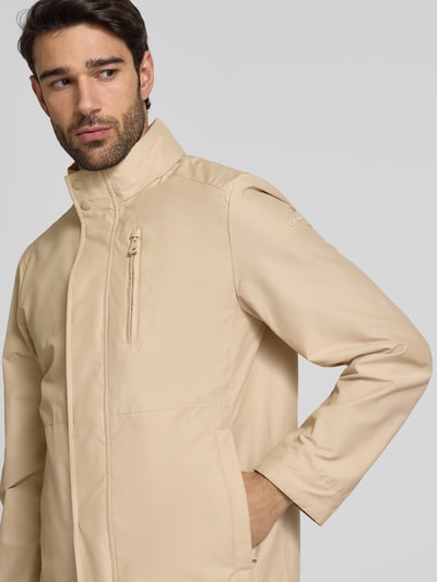 Geox Regular Fit Jacke mit Stehkragen Modell 'Betweener' Beige 3