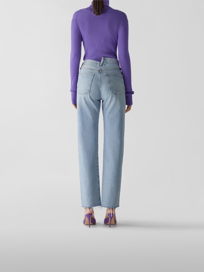 AGOLDE Jeans mit asymmetrischem Bund Hellblau 5