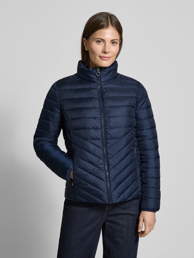 s.Oliver RED LABEL Regular Steppjacke mit Nahtreißverschlusstaschen Marine 4