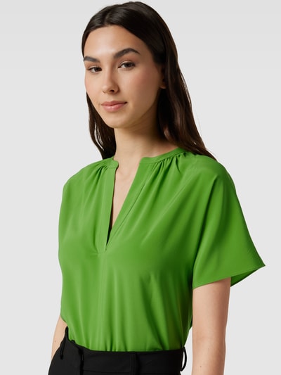 Herzensangelegenheit Blouseshirt met V-hals Groen - 3