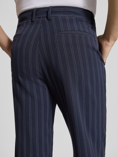 Lindbergh Hose mit Streifenmuster Dunkelblau 3