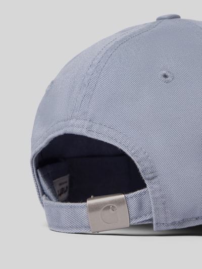 Carhartt Work In Progress Basecap mit Logo Modell 'Madison' Rauchblau 3