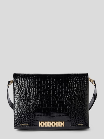 Victoria Beckham Crossbody Bag mit Strukturmuster black online kaufen