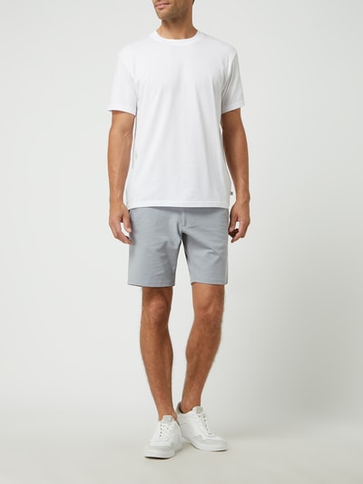 MCNEAL Slim Fit Chino-Shorts mit Stretch-Anteil  Hellgrau 1