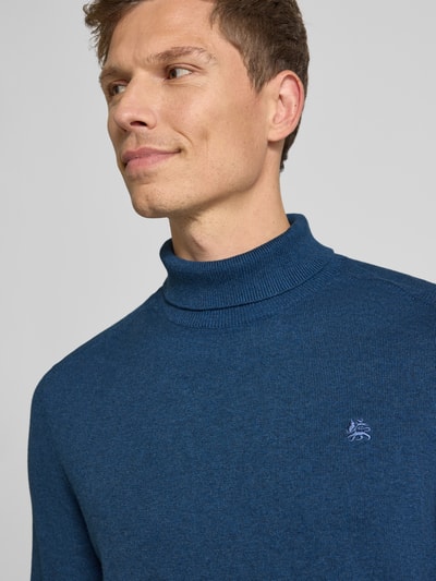 Lerros Coltrui met labelstitching Koningsblauw - 3