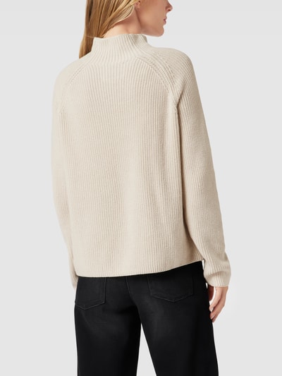 Marc O'Polo Strickpullover mit Stehkragen Offwhite 5