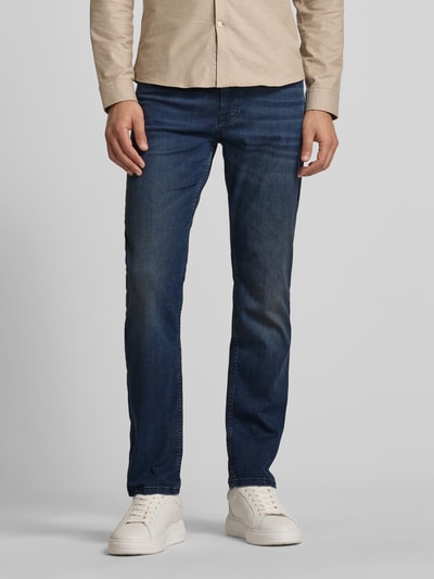 BOSS Jeans mit 5-Pocket-Design Modell 'Delaware' Dunkelblau 4