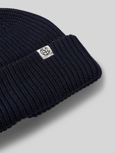 MSCH Copenhagen Czapka beanie z mieszanki wiskozy model ‘GALINE RACHELLE’ Granatowy 2