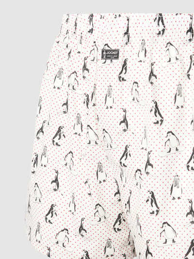 Jockey Boxershorts mit Allover-Muster Weiss 2