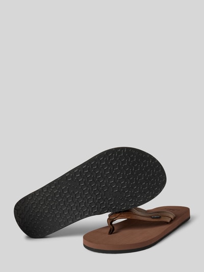 ONeill Teenslippers met labeldetail Hazelnoot - 4
