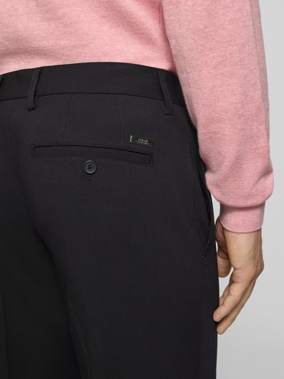 Armani Exchange Anzughose mit Bügelfalten und Gesäßtaschen Dunkelblau 3