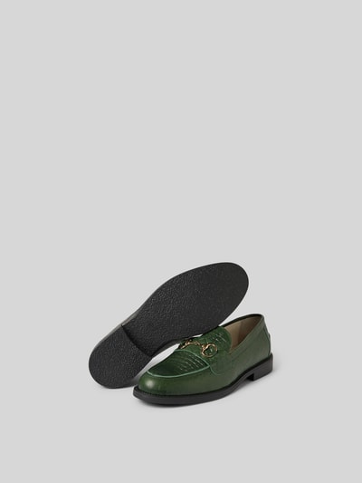 Duke & Dexter Loafer mit Label-Detail Gruen 5