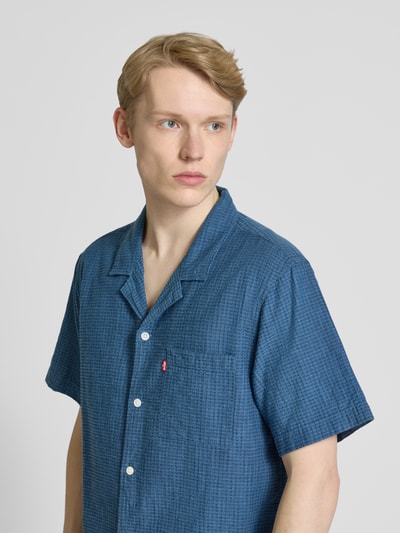 Levi's® Relaxed Fit Freizeithemd mit Brusttasche Modell 'THE SUNSET CAMP' Blau 3