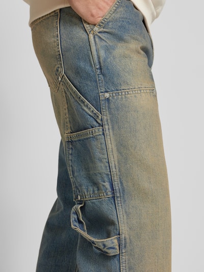 EIGHTYFIVE Flared Jeans mit französischen Eingrifftaschen Jeansblau 3