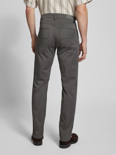 Brax Regular fit chino in 5-pocketmodel, model 'ULTRALIGHT' Antraciet - 5