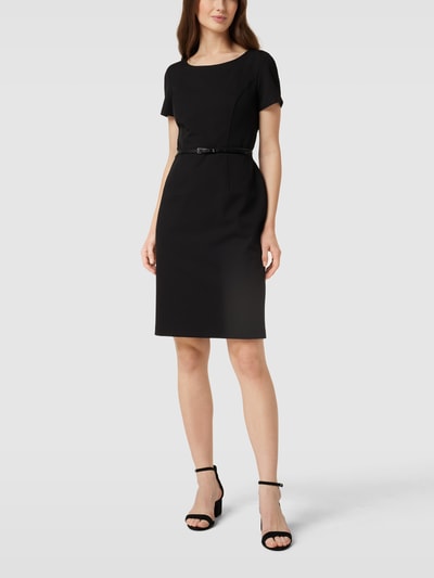 Christian Berg Woman Selection Jurk met ronde hals Zwart - 1