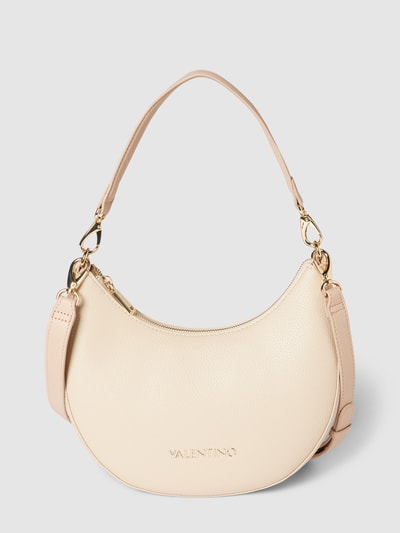 VALENTINO BAGS Handtas in zwart met labeldetail, model 'ALEXIA' Ecru - 1