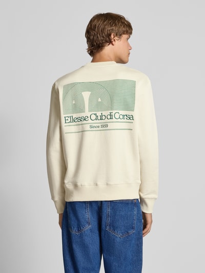 Ellesse Sweatshirt met labelstitching Offwhite - 5