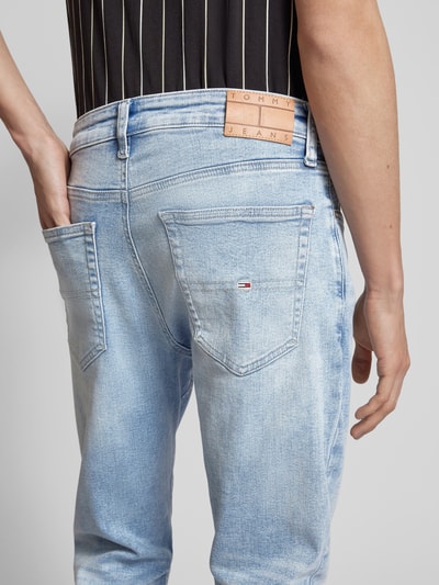 Tommy Jeans Slim tapered fit jeans in 5-pocketmodel, model 'AUSTIN' Lichtblauw - 3