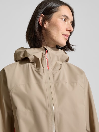 PEAK PERFORMANCE Windbreaker mit Zweiwege-Reißverschluss Modell 'Treeline' Beige 3