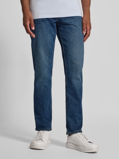 Tommy Hilfiger Straight Fit Jeans aus Baumwoll-Mix Modell 'DENTON' Jeansblau 4