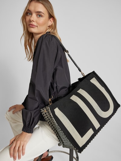 Liu Jo White Tote Bag mit Tragehenkel Black 1