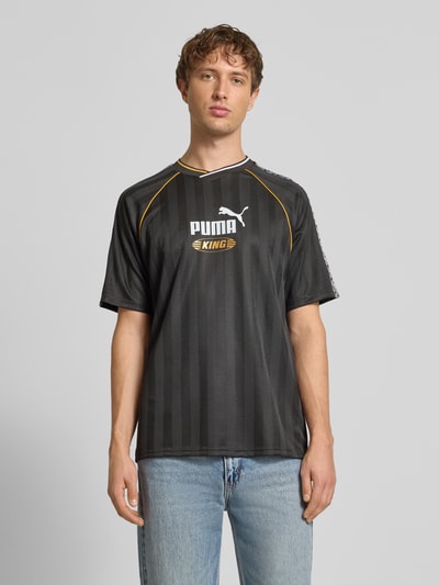 PUMA PERFORMANCE T-Shirt mit Label-Print Black 4