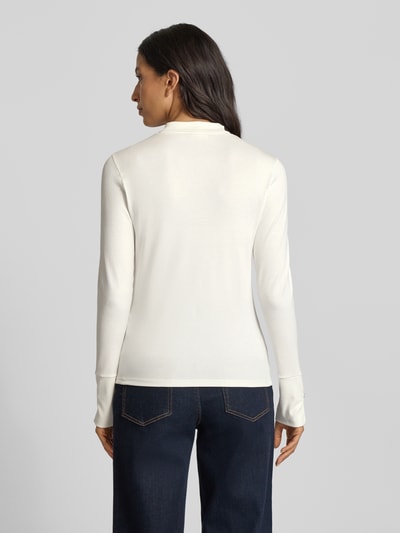 Marc Cain Longsleeve mit Stehkragen Offwhite 5