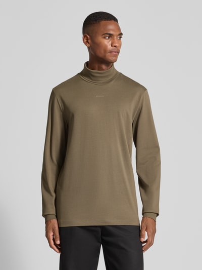 HUGO Regular fit coltrui van puur katoen, model 'DAPOROLLO' Middengrijs - 4