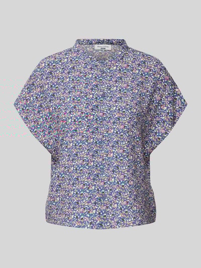 Marc O'Polo Denim Overhemdblouse met knoopsluiting Rookblauw - 2