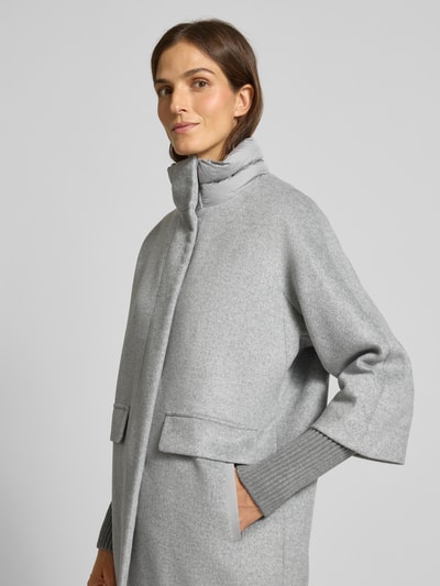 comma Jas met opstaande kraag Lichtgrijs - 3