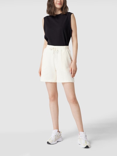 Marc O'Polo Shorts mit Label-Schriftzug Offwhite 1