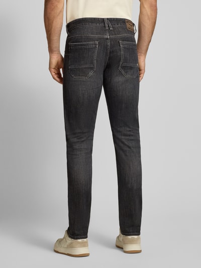 PME Legend Slim Fit Jeans mit Viskose-Anteil Modell 'Nightflight' Anthrazit 5
