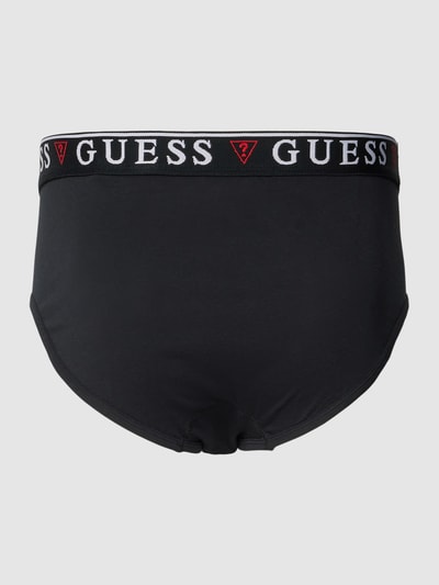 Guess Slip met elastische band in een set van 3 stuks, model 'BRIAN HERO' Lichtgrijs gemêleerd - 3