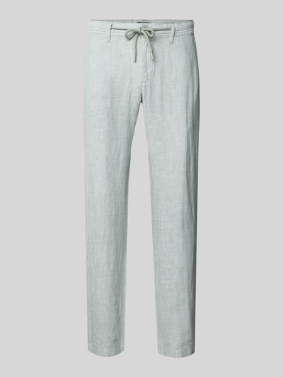 MCNEAL Leinenhose mit Tunnelzug und Gesäßtaschen Grass 2