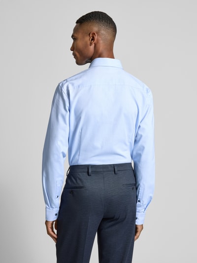 Jake*s Slim Fit Business-Hemd mit Kentkragen Bleu 5