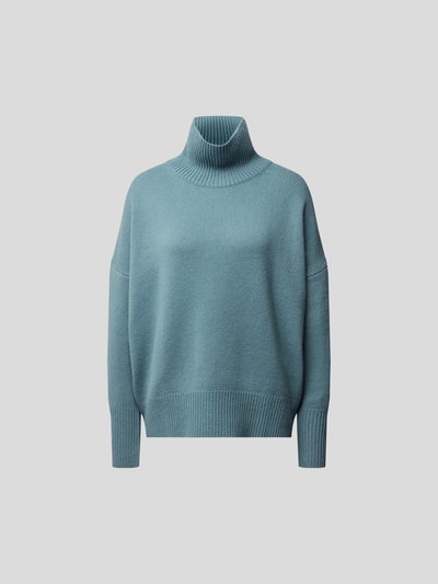 Lisa Yang Pullover mit Rollkragen Ozean Blau 2