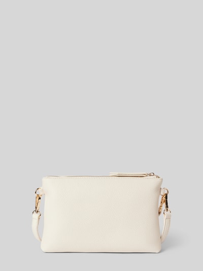 VALENTINO BAGS Crossbody Bag mit Label-Detail Ecru 3