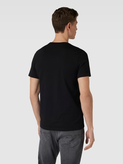 Antony Morato T-shirt met labelprint Zwart - 5