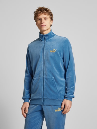 PUMA PERFORMANCE Sweatjacke mit Stehkragen Rauchblau 4