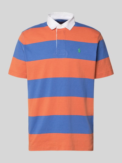 Polo Ralph Lauren Koszulka polo z czystej bawełny w kroju regular fit model 'SSRUGBYM13' Pomarańczowy 2