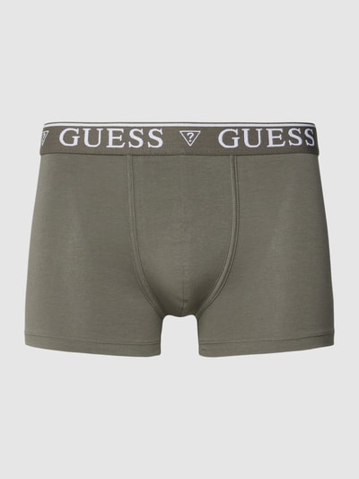 Guess Boxershort met elastische band, model 'BARNEY CASH COUNTER' Donkergrijs - 1