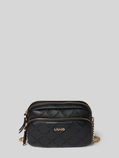 Liu Jo White Satchel Bag mit Steppnähten Black 2