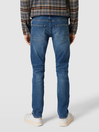 BOSS Orange Slim Fit Jeans mit Stretch-Anteil Modell 'Delaware' Blau 5