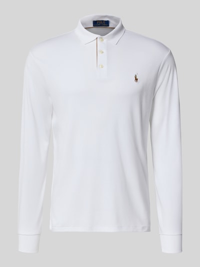 Polo Ralph Lauren slim fit poloshirt van puur katoen Wit - 1