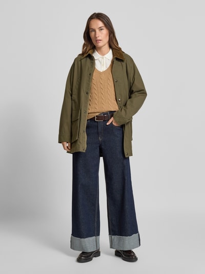 Polo Ralph Lauren Gebreide pullover met kasjmier, model 'KIMBERLY' Camel - 1